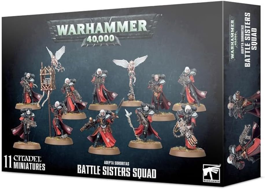 Warhammer 40,000: Adepta Sororitas - Battle Sisters Squad - WiredVillage Games - Games Workshop